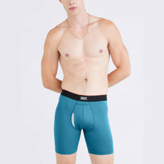 Saxx Multi-Sport Mesh Boxer Briefs, Hydro Blue