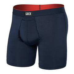 Saxx Multi-Sport Mesh Boxer Briefs, Navy