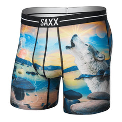 Saxx Volt Breathable Mesh Boxer Briefs, I Dream of Tahoe/Multi