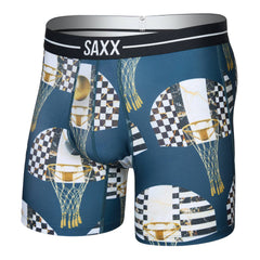 Saxx Volt Breathable Mesh Boxer Briefs, Off he Chain/Rich Teal