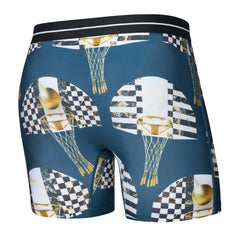 Saxx Volt Breathable Mesh Boxer Briefs, Off he Chain/Rich Teal