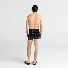 Saxx Vibe Super Soft Boxer Briefs, Black Beer Champs