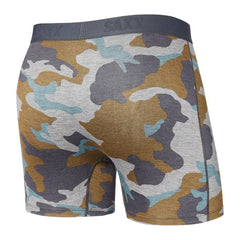 Saxx Vibe Super Soft Boxer Briefs, Grey Supersize Camo