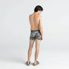 Saxx Vibe Super Soft Boxer Briefs, Grey Supersize Camo