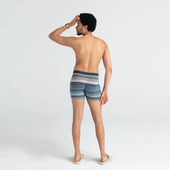 Saxx Vibe Super Soft Boxer Briefs, Hazy Stripe/Washed Blue