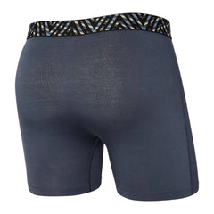 Saxx Super Soft Boxer Briefs, India Ink/Amaze-Zing Waistband