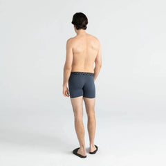 Saxx Super Soft Boxer Briefs, India Ink/Amaze-Zing Waistband