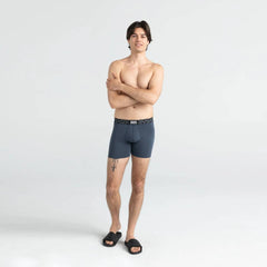 Saxx Super Soft Boxer Briefs, India Ink/Amaze-Zing Waistband