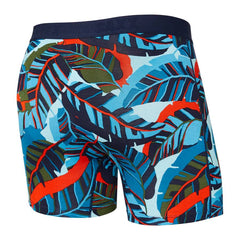 Saxx Vibe Super Soft Boxer Briefs, Blue Pop Jungle