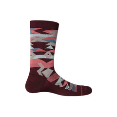 Saxx Whole Package Crew Socks, Park Lodge Geo/Multi