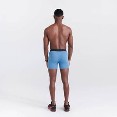 Saxx Quest Quick-Dry Mesh 2-Pack Boxer Briefs, Maritime/Slate