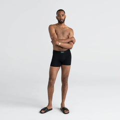Saxx Vibe Super Soft 2-Pack Boxer Briefs, Black/Grey