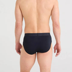 Saxx Vibe Soft Comfort 2-Pack Brief Fly, Black