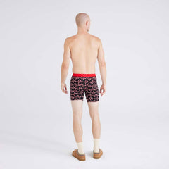Saxx Vibe Xtra 2-Pack Boxer Briefs, Mint Condition/Black