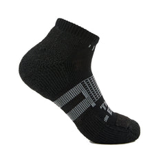 Thorlo Edge Low Cut Socks, Grey/Black