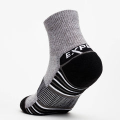 Thorlo Experia Green Quarter Socks, Black