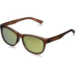 Tifosi Swank Single Lens Eyewear, Woodgrain/Smoke Yellow