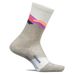 Feetures Trail Max Cushion Mini Crew, Mountain High Cream