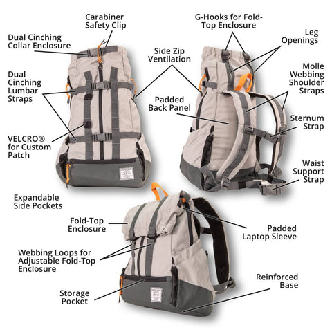 K9 Sport Sack | Urban 3 Backpack, Leaf