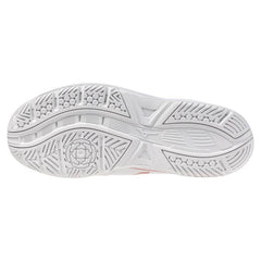 Mizuno Cyclone Speed 5 Women's Volleyball Shoes, White/Rose Elegance/Lava Falls