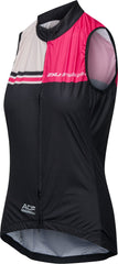 2XU Wind Defence Cycle Womens Gilet, Pink/Black