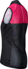 2XU Wind Defence Cycle Womens Gilet, Pink/Black