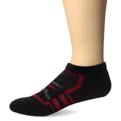 Thorlo Edge Low Cut Socks, Black/Red