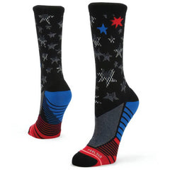 Stance Forever Free Crew Socks, Black