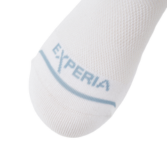 Thorlo Experia Green No-Show Liner Running Socks, White