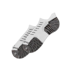 Thorlo Experia No-Show Tab Socks, White Grey