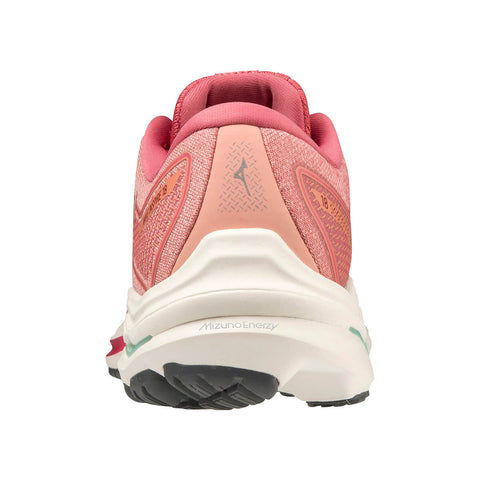 Mizuno Wave Inspire 18 Women's Running Shoes, Rosette/SnowWhite