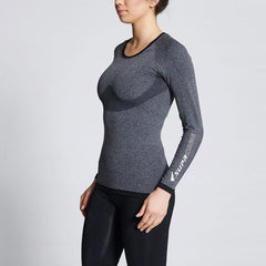 Supacore Women's Training Long Sleeve Top - Grey Marle