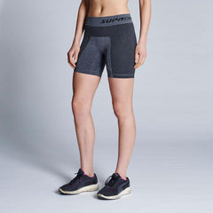 Supacore Women's Training Shorts - Grey Marle