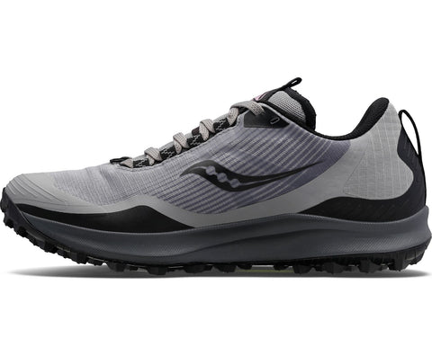 Saucony Peregrine 12 GTX Men's Trail Running Shoes, Alloy/Quartz