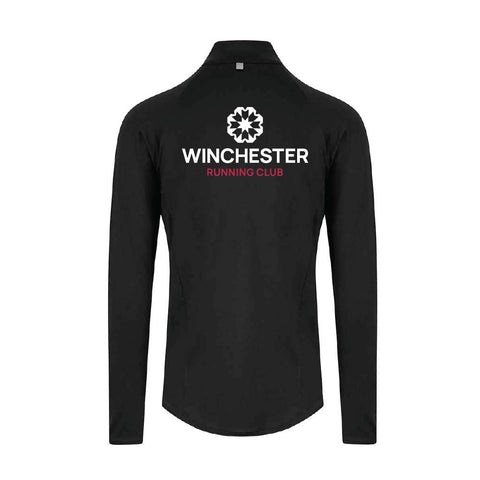 Winchester Running Club Technical 1/4 Zip, Black