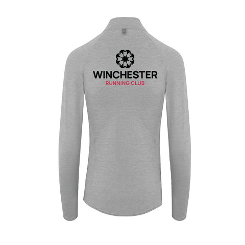 Winchester Running Club Technical 1/4 Zip, Grey