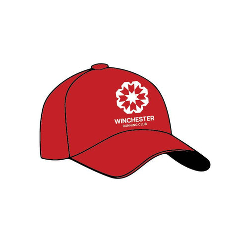 Winchester Running Club Unisex Cap, Red