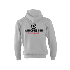 Winchester Running Club Unisex Hoodie, Grey