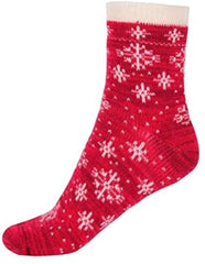 Yaktrax Cabin Socks - Warm, Soft, Aloe-Infused Comfort - One Size