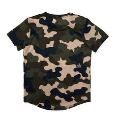 SAYSKY Unisex Camo Combat T-Shirt, Multicolour