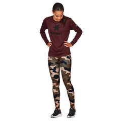 SAYSKY Women's Classic Pace Long Sleeve, Red