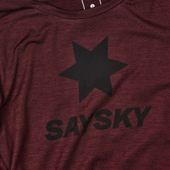 SAYSKY Women's Classic Pace Long Sleeve, Red
